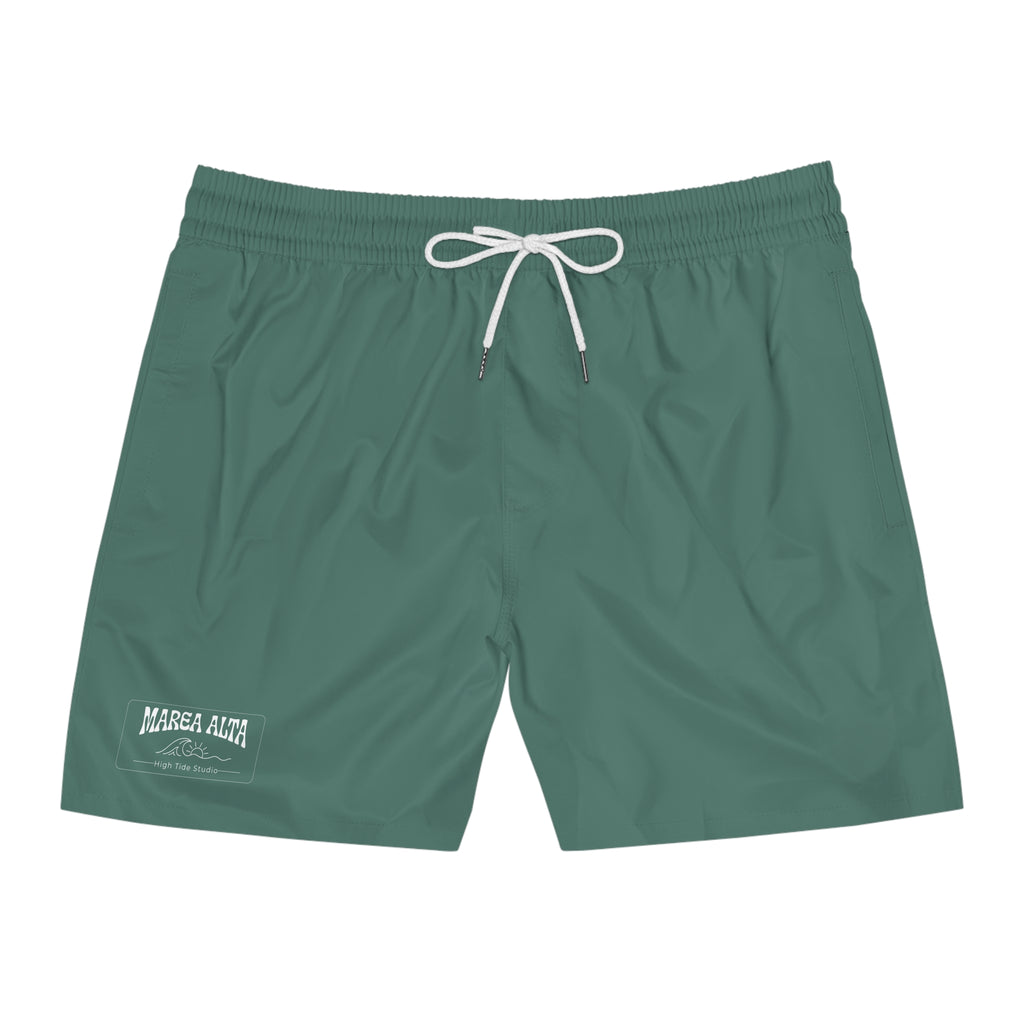 Mid-Length Swim Shorts Marea Alta - Verde Agua